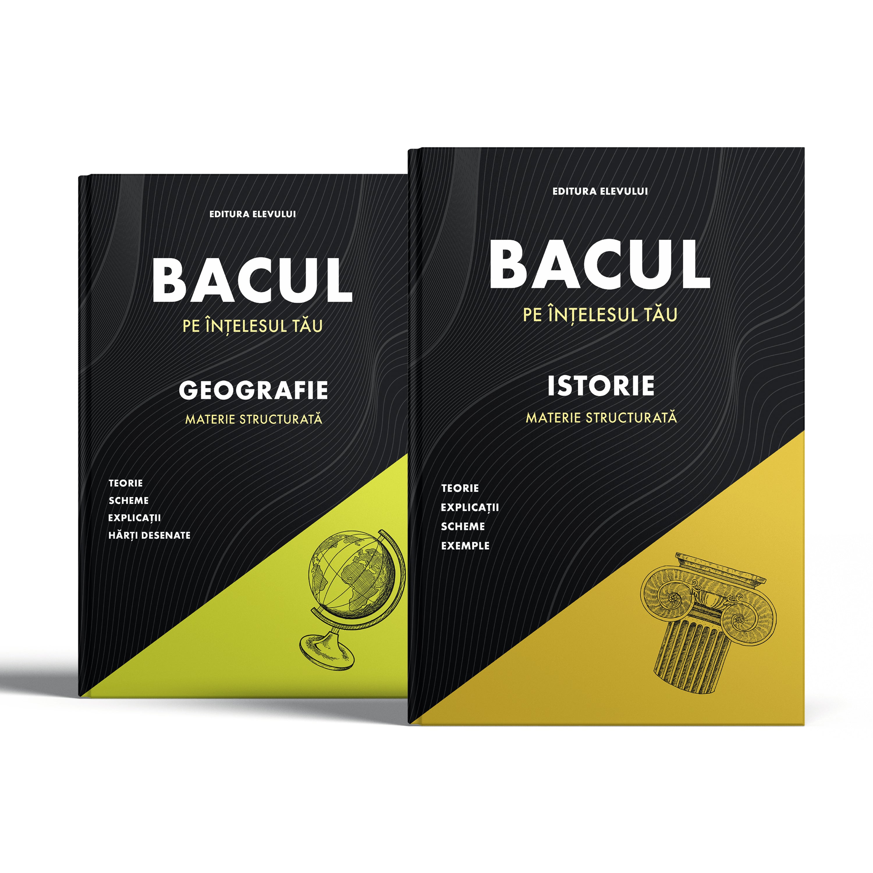 Pachet Cărți Bac Geografie și Istorie