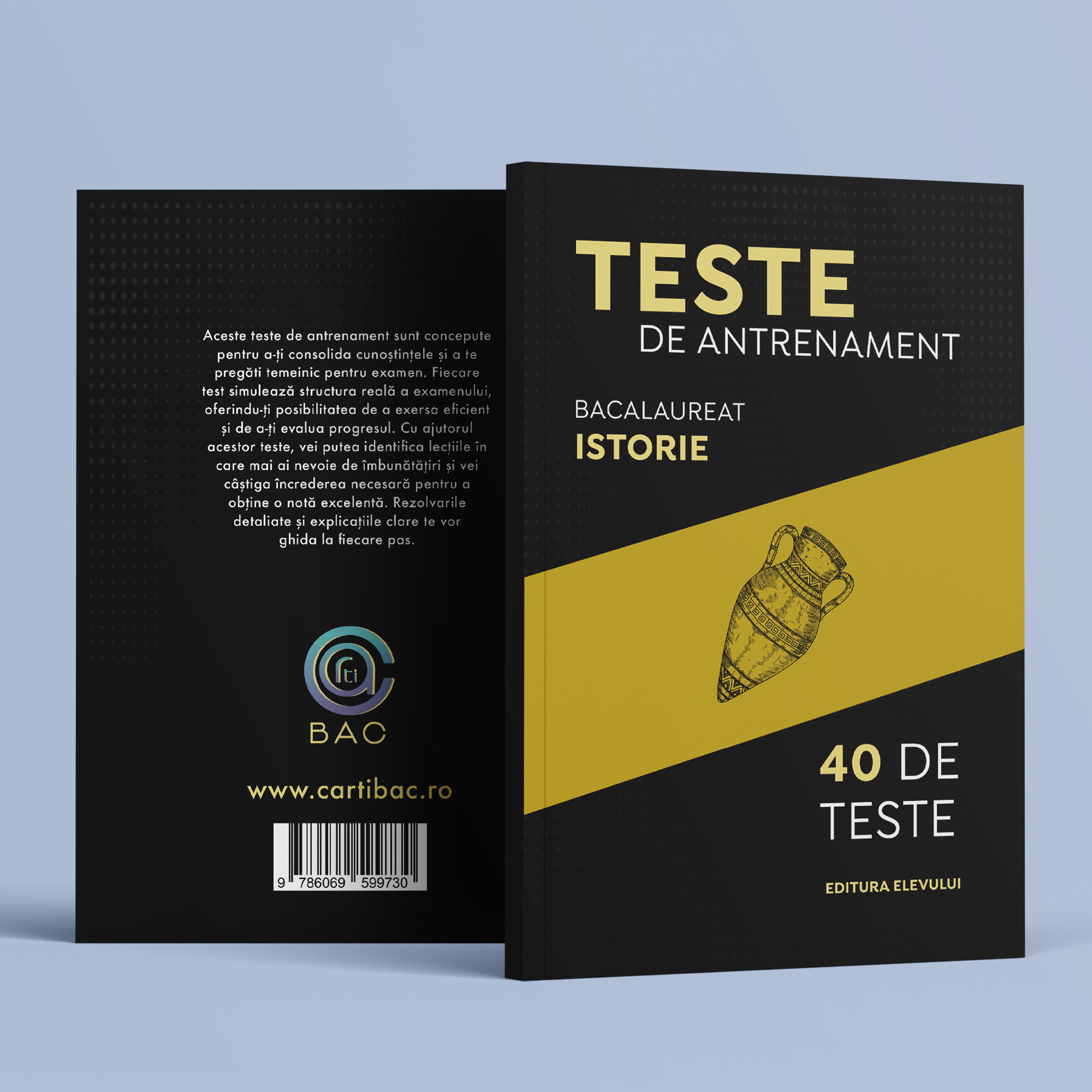 Carte cu Teste de antrenament pentru Bacalaureat Istorie