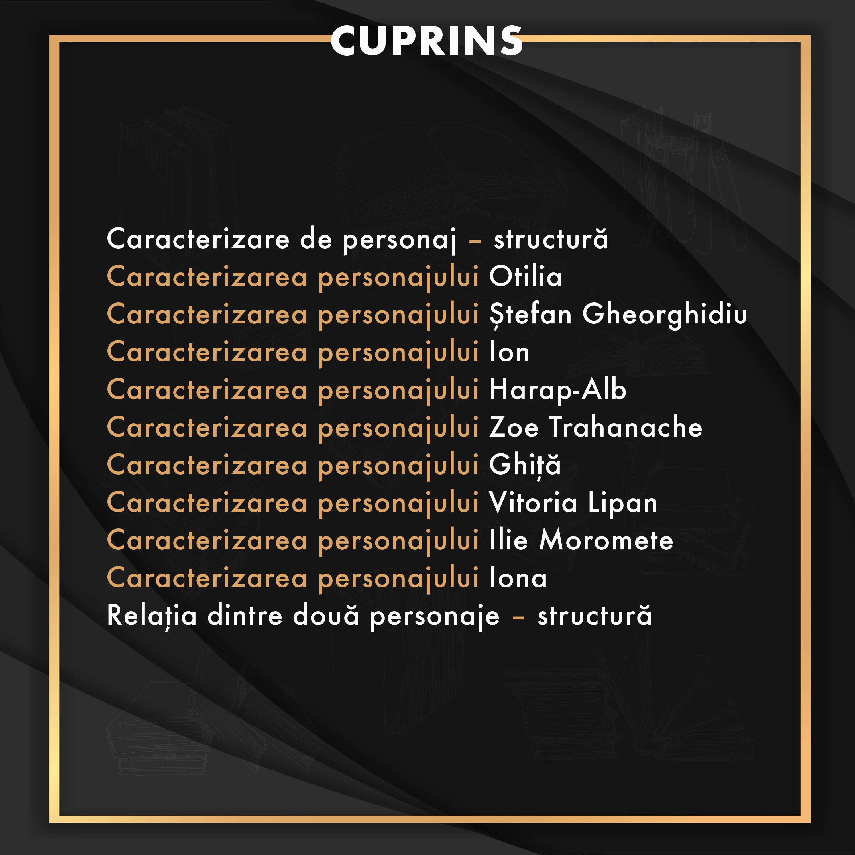 Cuprins Carte Bac Română