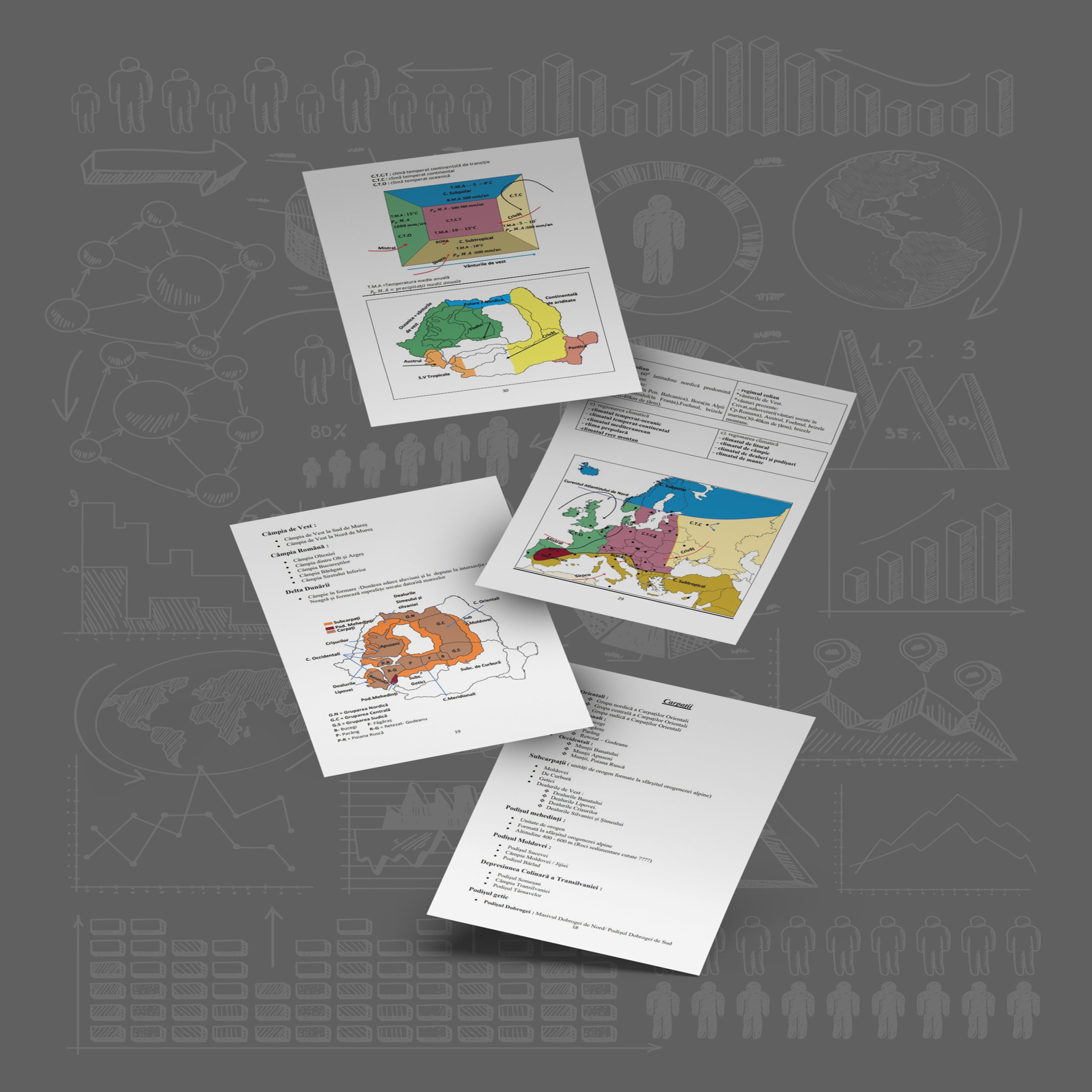 Pachet Bacalaureat Română + Geografie + Istorie